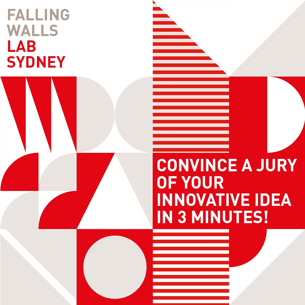 🏆 Calling researchers &amp; EMCRs who are residents of VIC/ NSW/ ACT to apply for #FallingWallsLab Sydney. 

Pitch your idea in just 3 minutes, showcasing a breakthrough that creates a positive impact on science &amp; society.

🗓️Deadline: 2 July  
Apply: bit.ly/FWL-Syd23