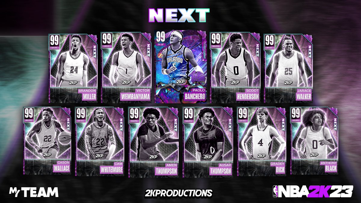 The NBA Draft is in 6 days, which brings in for the next generation of potential NBA superstars! Could we see a broken card of Banchero, or a glitchy 7’3 Yao stopper in Victor? ❤️s and 🔁s appreciated!