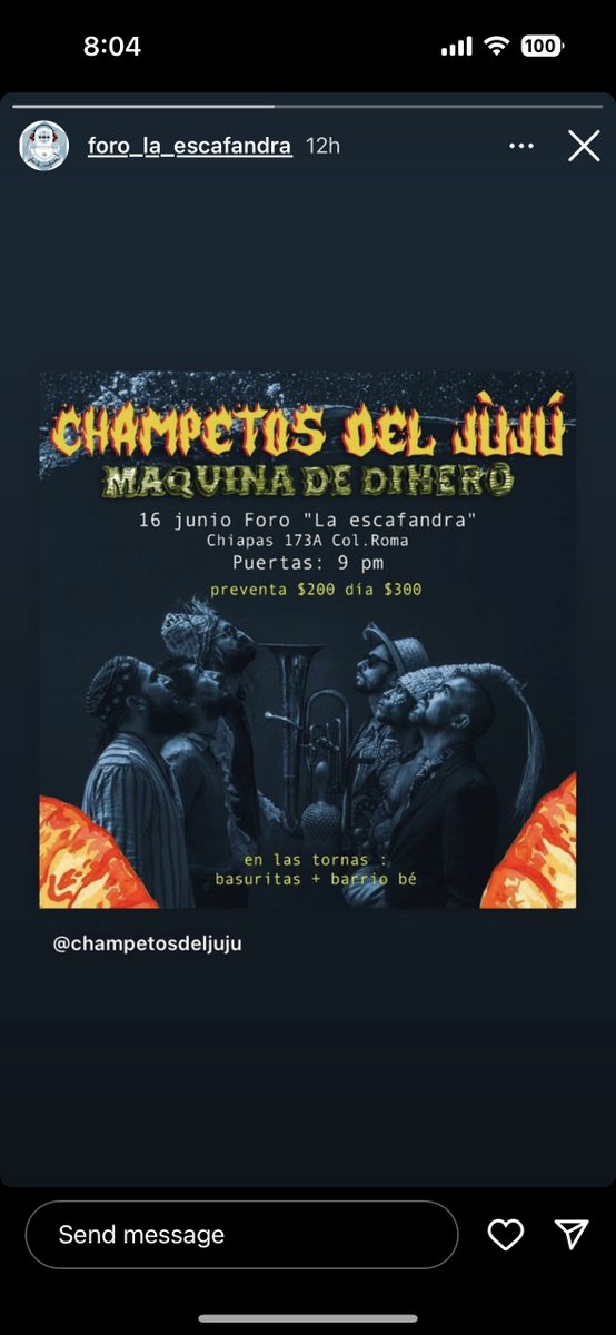 lexielex's tweet photo. @PAOTmx @inveacdmx ojo aquí, este foro en Chiapas 173A, Col. Roma anunciando un concierto en zona residencial sin ningún control de ruido. Desde ahorita ya están con el escándalo. https://t.co/9Mbri5Y8Tv