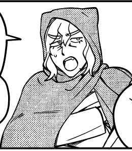 alfred has a hood on this chapter but his cat ears are propping it up in the back and every time i draw it i laugh