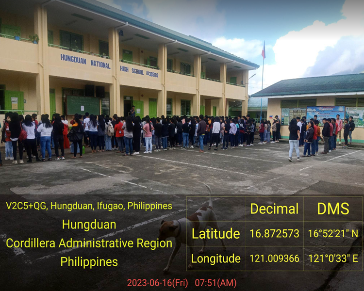 PNPHungduan's tweet image. On June 16, 2023 at 07:51AM, personnel of Hungduan MPS conducted lecture on RA 9262 to the students of Hungduan National High school held at Mabaka, Hapao, Hungduan.