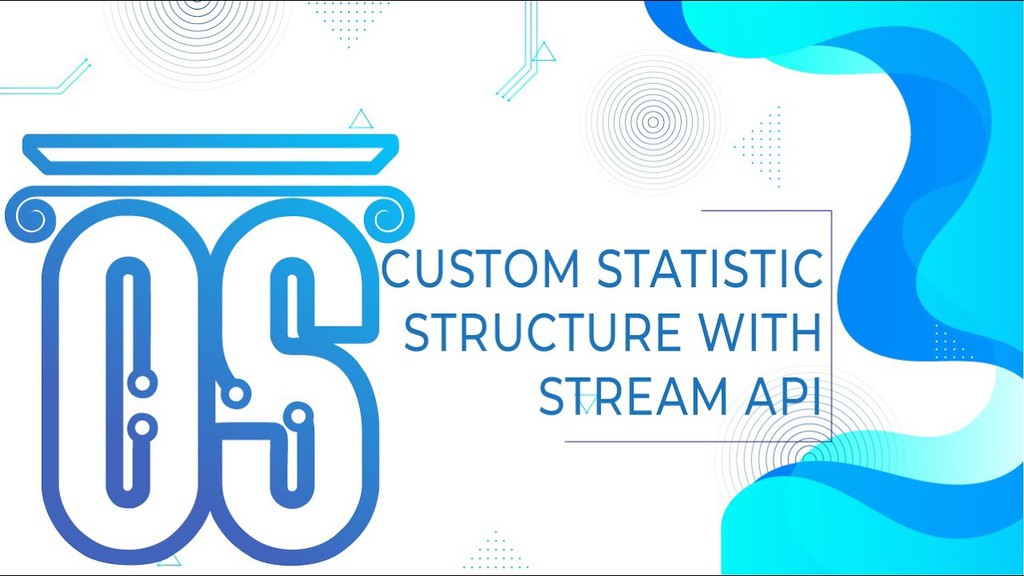 otaviojava's tweet image. Creating your custom statistic structure with Stream API
👉 lttr.ai/ACcGF
#Java #Stream #DesignCode