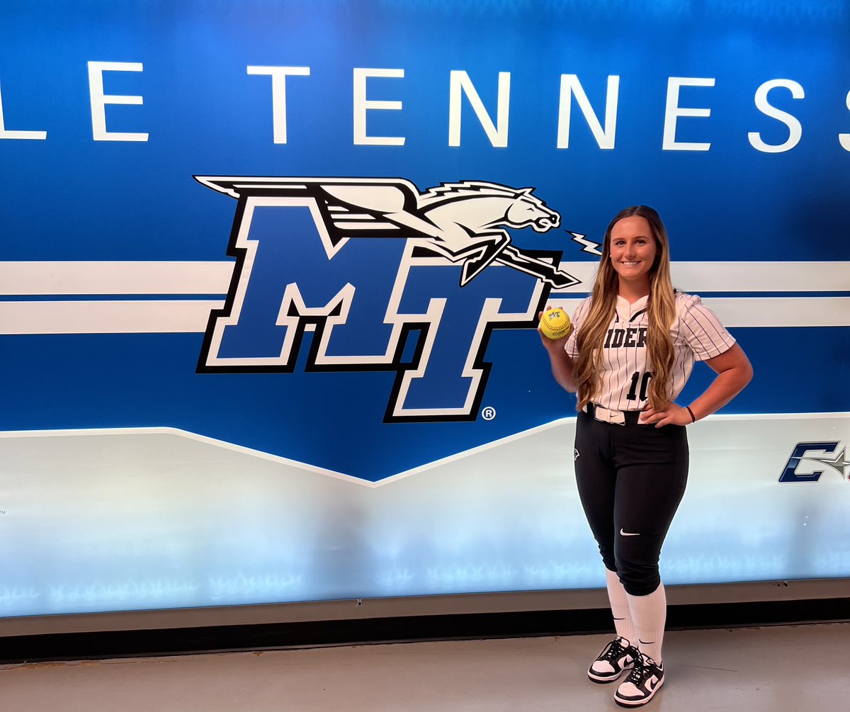I’ll see you this fall Murfreesboro!! LETS GO!! #committed 💙