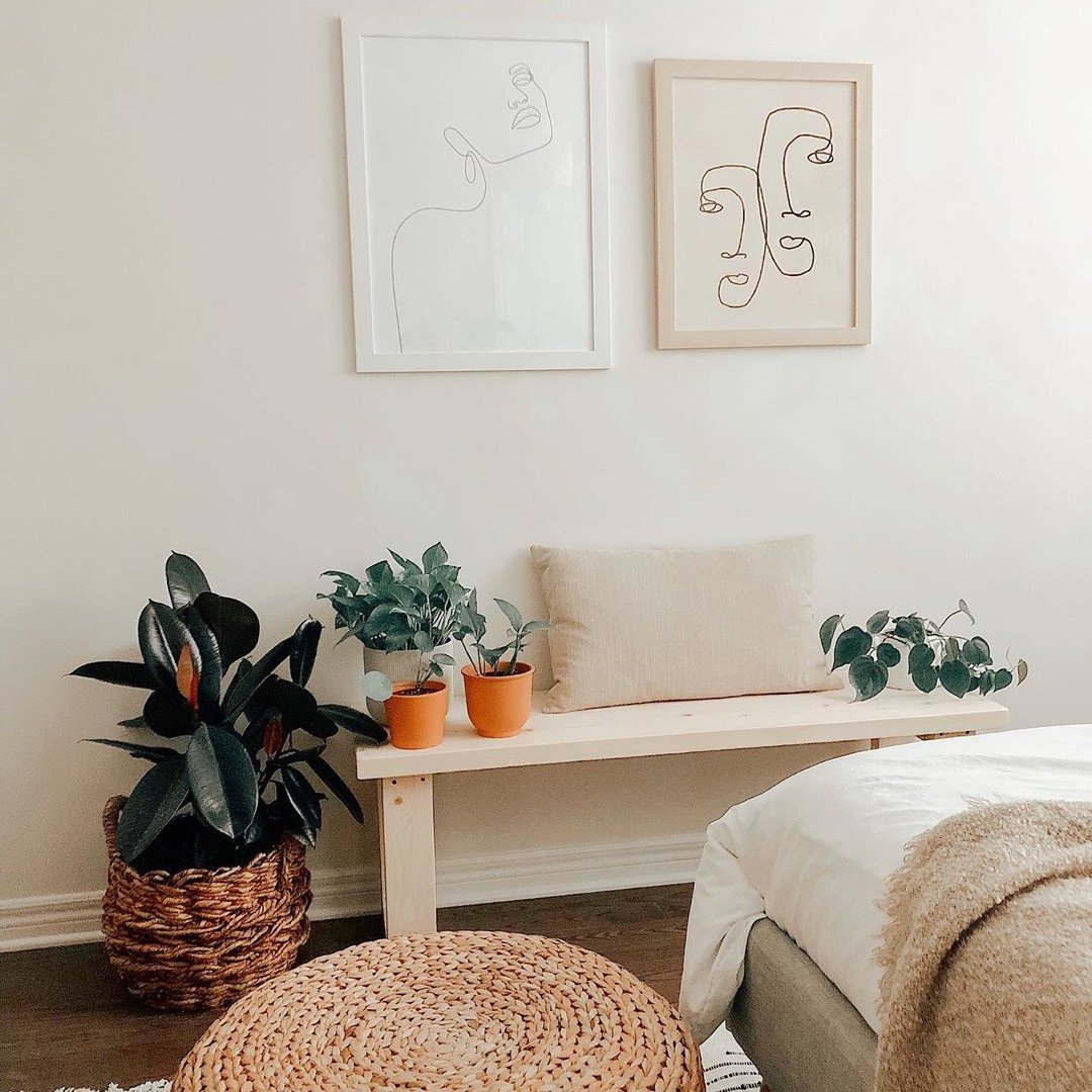 Time for a quick game! 😄🕹️

Which of our customers styled their Douglas best? Reply with your choice of the perfect bedroom setup: 1, 2, 3, or 4? 👇

-

Photo Credits 📸 on Instagram
1: @thecottagebycallisto
2: @verobourassa
3: <a href="/_wildfern/">Fern</a>
4: @thelafleurhouse