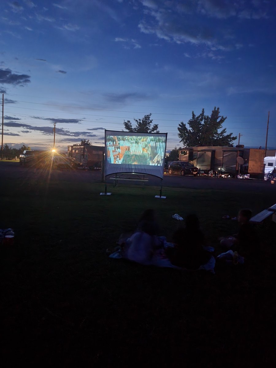 Movie night will be canceled tonight June 16 due to incriminate weather