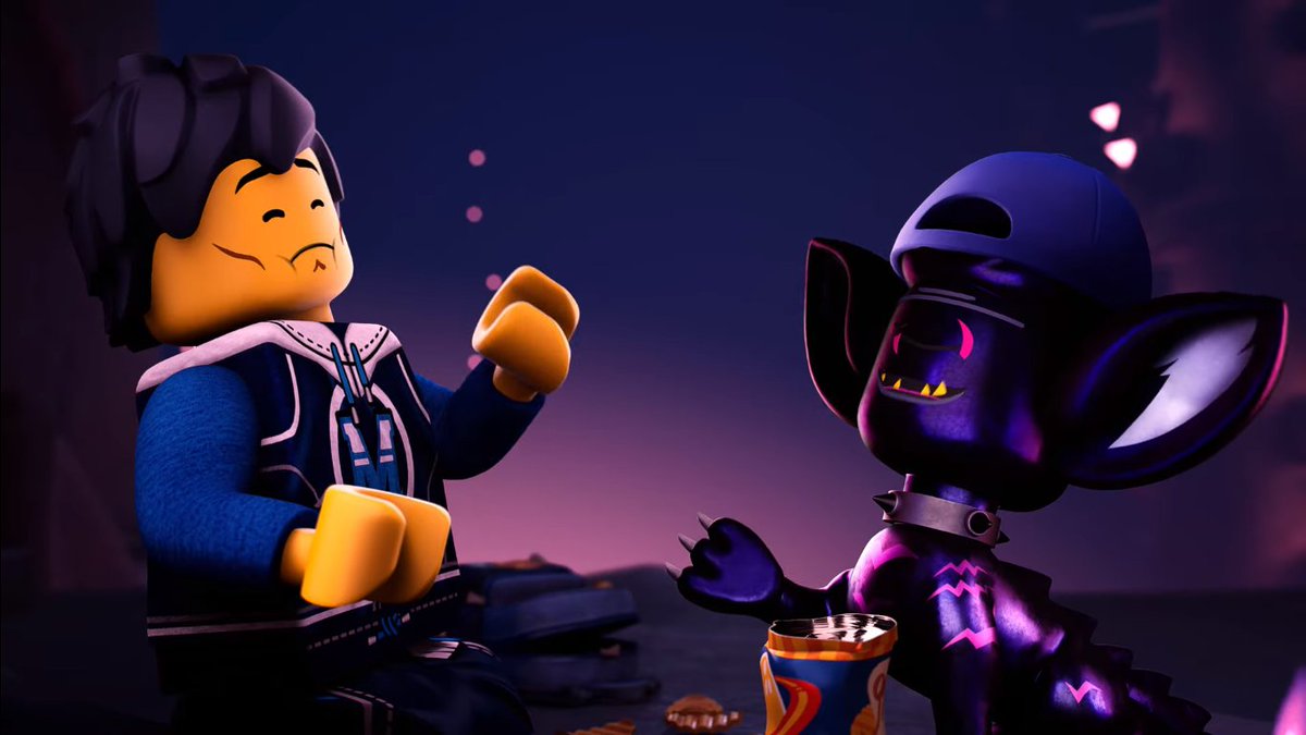 Quem imaginaria que Logan faria amizade logo com uma das criaturinhas sombrias ? rs.

#LEGO #DREAMZzz #DREAMZzz09