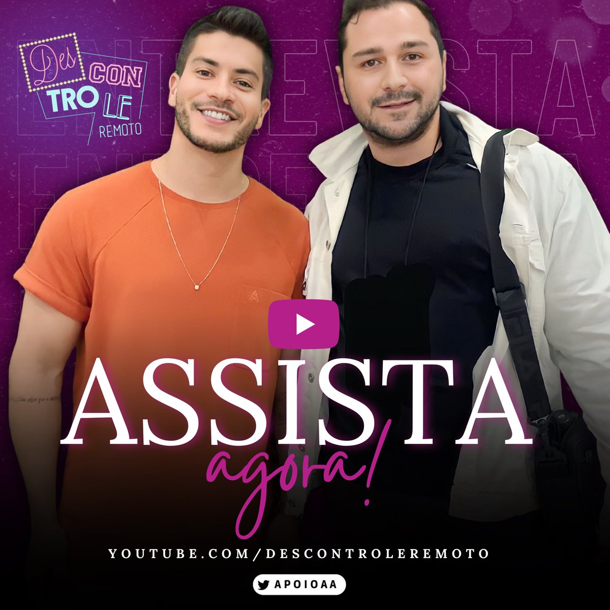wallacceramaral's tweet photo. #Repost @ApoioAA • 🎙️| ARTHUR NO DESCONTROLE REMOTO
Tem entrevista nova do @Aguiarthur no lançamento da Sempre Leve na #NaturalTech para o canal do Descontrole Remoto. Deixe seu like, comentário e compartilhe muito. 🧡 @StreamsAA
🔗 https://t.co/IYrUhJuE65 https://t.co/eOGKGhF33f