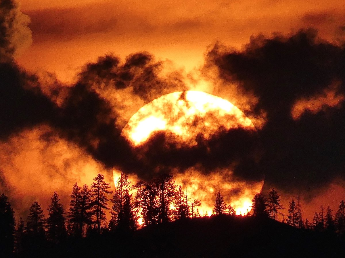 KGordonGlobalBC's tweet photo. An ominous sunset over Cranbrook. 
By Linda Richardson

#globalbc #globalbcweatherwindow #globalbcweather #weather #sunset #cranbrook #cranbrookbc https://t.co/LZuYoZLsKn