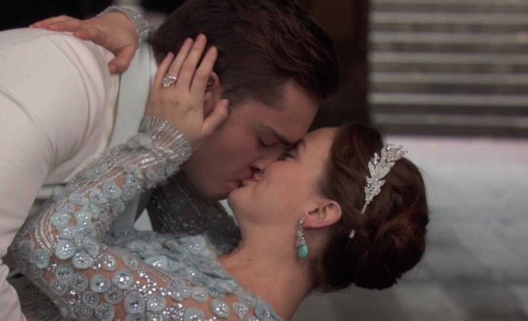 chuck and blair went THROUGH it but we got one of the most iconic endgames