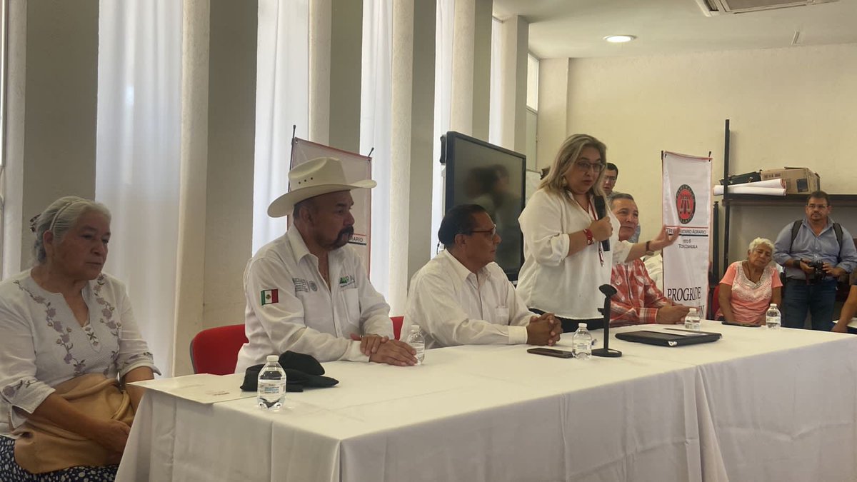 tribunal_6's tweet photo. Programa de Justicia Itinerante, en la ciudad de San Pedro,Coahuila, en el cual se desahogaron 45 audiencias de las cuales 42 fueron mujeres. Mujeres por acceso a la Tierra! @TAgrarios https://t.co/w6dqgYMDsn