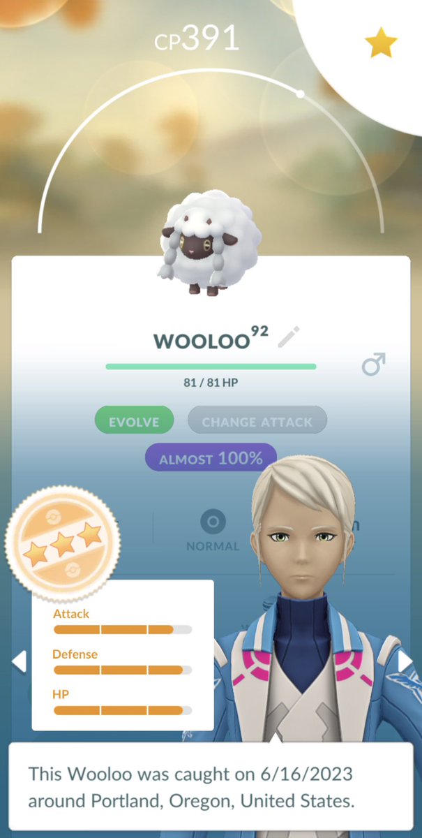 ricciardionline's tweet photo. havin a rlly güd day (1 of 2) 🙏
#pokemongo #solsticehorizons
#shinycheck #shinypokemon ✨ https://t.co/qLodkpubGx