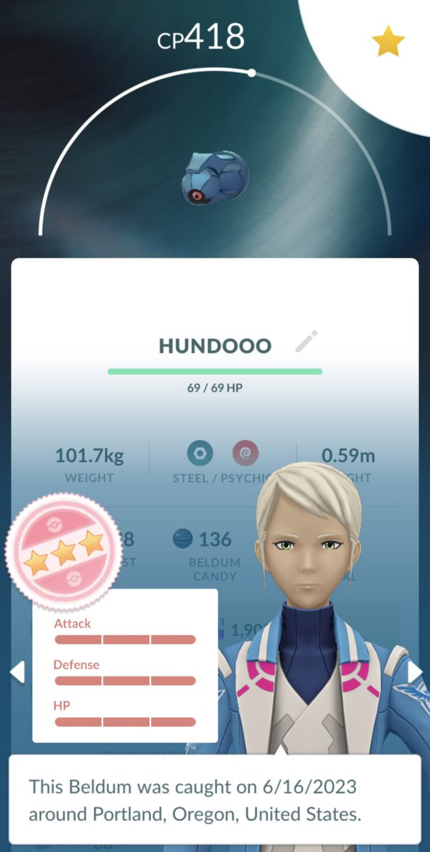 ricciardionline's tweet photo. havin a rlly güd day (1 of 2) 🙏
#pokemongo #solsticehorizons
#shinycheck #shinypokemon ✨ https://t.co/qLodkpubGx