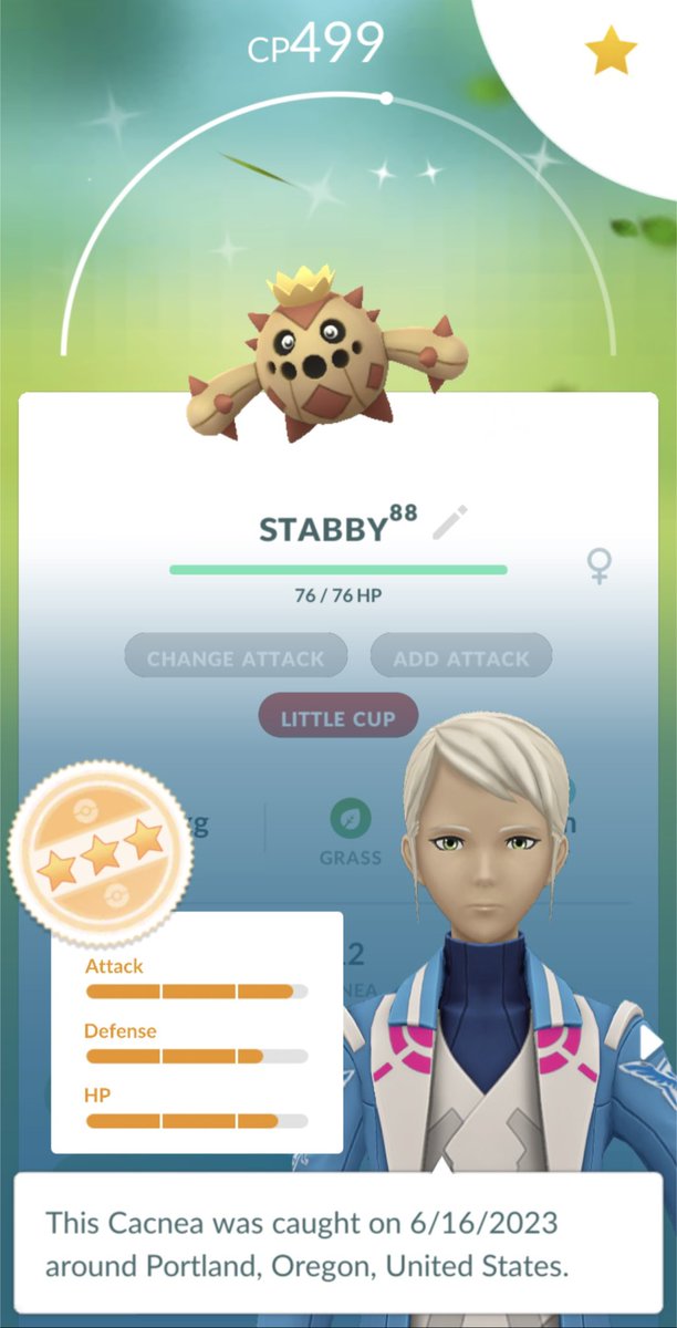 ricciardionline's tweet photo. havin a rlly güd day (1 of 2) 🙏
#pokemongo #solsticehorizons
#shinycheck #shinypokemon ✨ https://t.co/qLodkpubGx