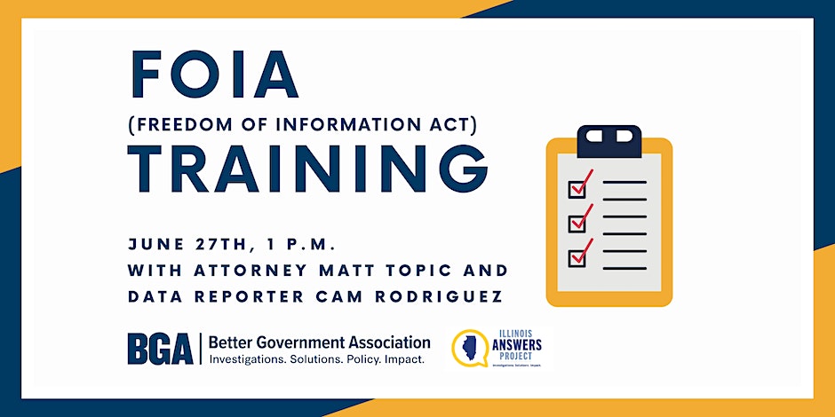 Fellow journalists &amp; FOIA enthusiasts: we're hosting a virtual FOIA training with <a href="/mvtopic/">Matt Topic</a> and <a href="/journo_cam/">cam rodriguez 🔎</a> on June 27th and you're invited! 

Learn more and register: eventbrite.com/e/658002151147