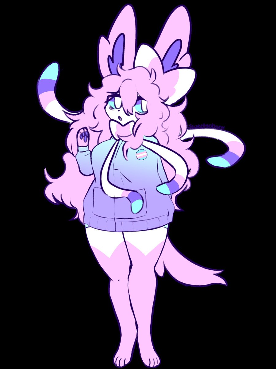 MerylSheepie's tweet photo. @NyaswitchNya Thank you for the chance! Here is my sylveon character... https://t.co/w8CygukaeM