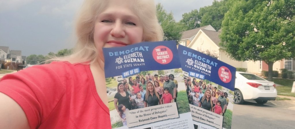 IvaniaCastill17's tweet photo. Today we were knocking on doors 🚪before the ⛈️ inviting our Community to come out and #Vote🇺🇲 📥🗳✅️ for our Delegate @guzman4virginia FOR #STATE_SENATE FOR THE NEW 29TH DISTRICT Tomorrow🌞 is the last day to #Vota 🗳 in Person on June 20, 2023 https://t.co/tvH0cARPeR