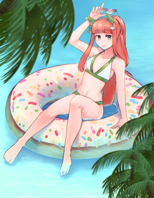 水着スズカさん。