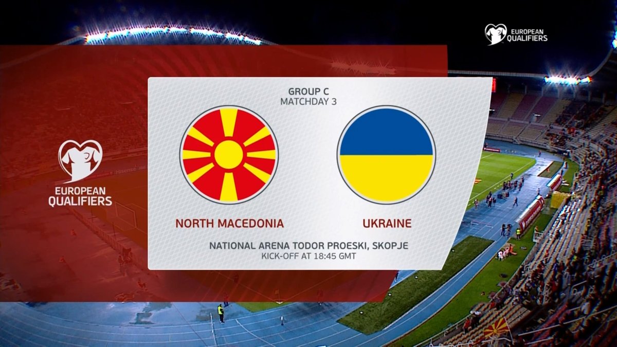 Full Match: North Macedonia vs Ukraine