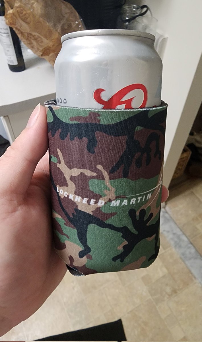 Military Industrial Complex beer koozie