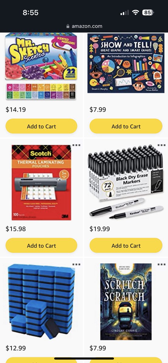 @MrsTeacher2you @bader_diedrich Hi, I am Teri a 5th grade teacher
❤️ From Southern California
❤️ I have 91 5th graders in an open concept school
❤️We want book so we can continue reading diverse books and supplies to get us started #clearthelist #teacherappreciation 

ambzn.to/3fkSDPi