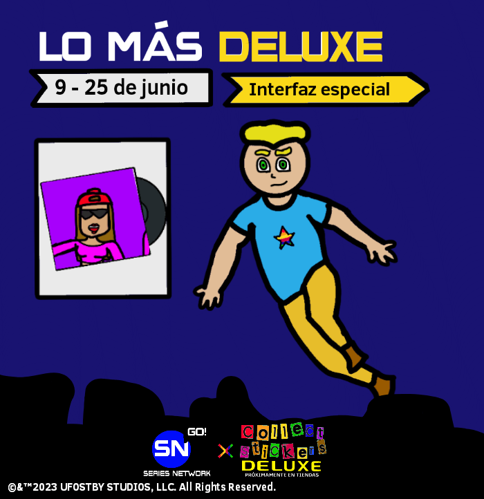 seriesnetworkgo's tweet image. ¡Lo más #Deluxe ha llegado! 💋

Completa el test e inicia sesión el 17 de junio para obtener increíbles recompensas. 📀

Tu vida será más Deluxe si te unes a nosotros con #SNGOXCollectStickers. 💋

#CollectStickers: Deluxe, próximamente en SN Store.