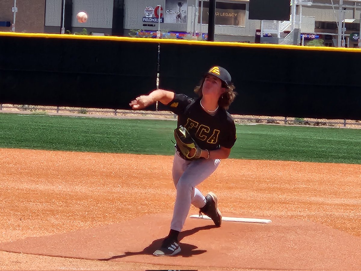 Photos from todays games.
Dallon started the second game. He pitched 2 innings with 5 strikeouts before the heat got to him. 
FCA AZ 2027 went 1-0-1 today.

@dallon_schmidt1

#fcabaseballaz 
#prepbaseballreport #pbr #pbrarizona #pbraz #arizonasummerchampionships #pbrtournament