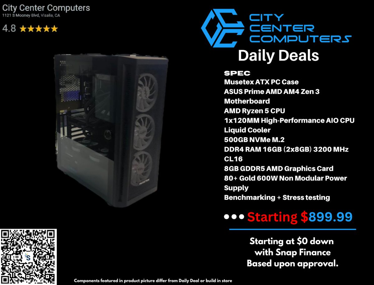 #onsalenow #desktops #pcs #computers #visalia #visaliaca #citycentercomputers #fresno #exeter #lemoore #lemoorenas #farmersville #tularecounty #tulare #SummerSale  #savings #upto200off $save

#nvidia #nvidiageforce #nvidiartx #rtx #rtxon #visalia #visaliaca #visaliacalifornia 1