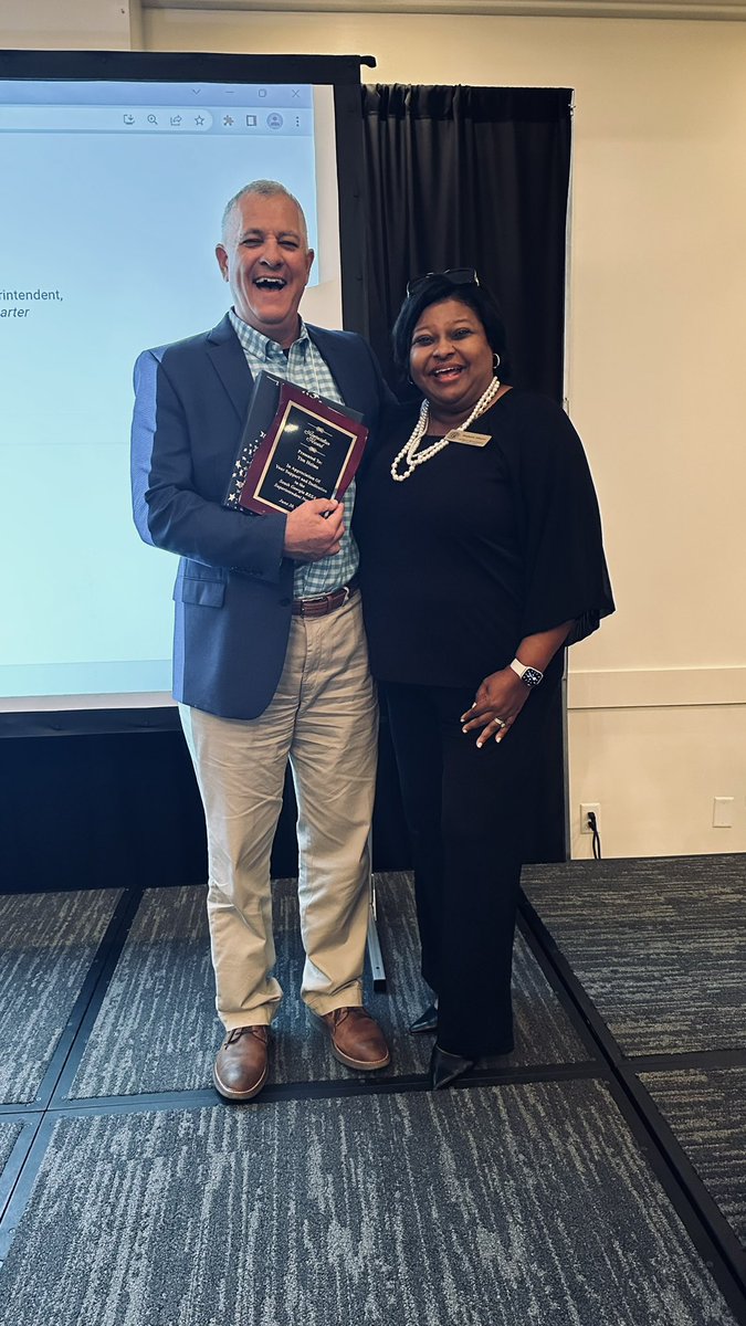 GaDOESDI's tweet image. Congratulations to the Incredible Tim Helms on retirement after 45 years in education! His positive presence will be forever missed across Georgia! 

Thank you to the South RESAs &amp;amp; Superintendents for inviting Dr. Johnson @GaImprovement to speak again this year! #valueadd #legend
