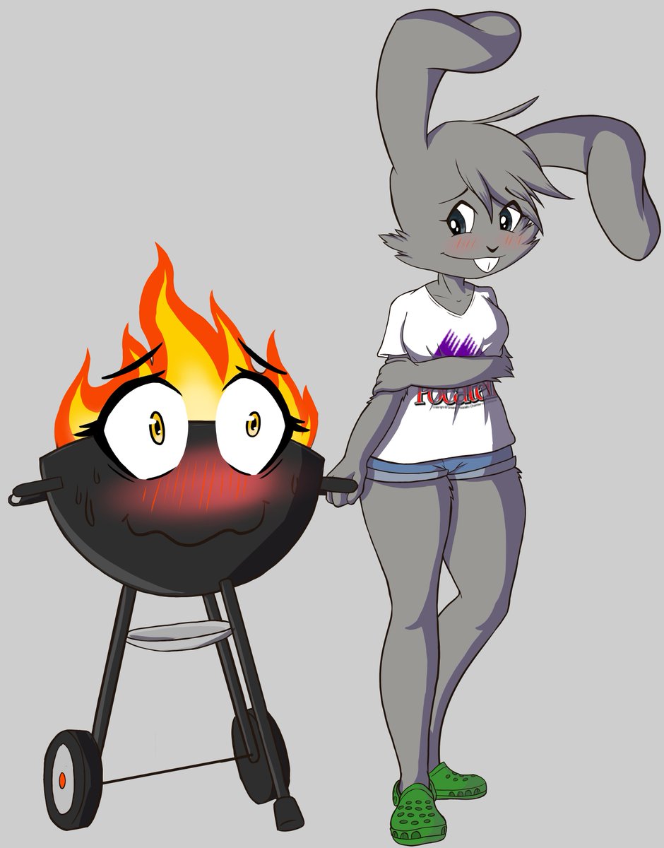 I decided that Grill-Chan and Tricksy (My OCs) are now dating.