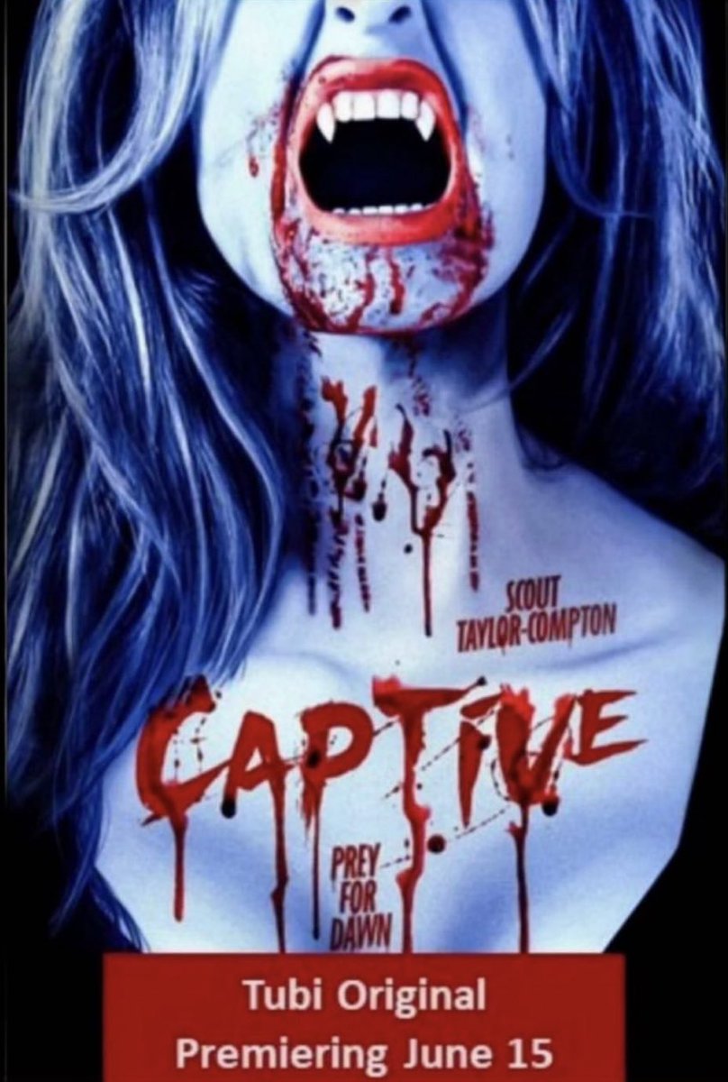 #Horror365Challenge
245/365

#NowWatching
new @Tubi
Capive 2023
Dir. Gregg Simon @GreggLSimon

@PoutyScouty
#HorrorMovies
#Horror #HorrorFamily
#HorrorCommunity
#HorrorFam #MutantFam