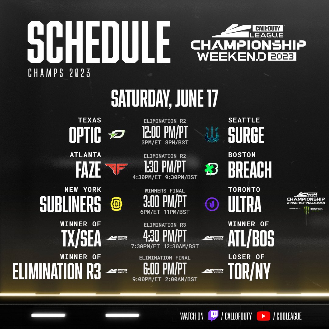 Call of Duty League tweet media