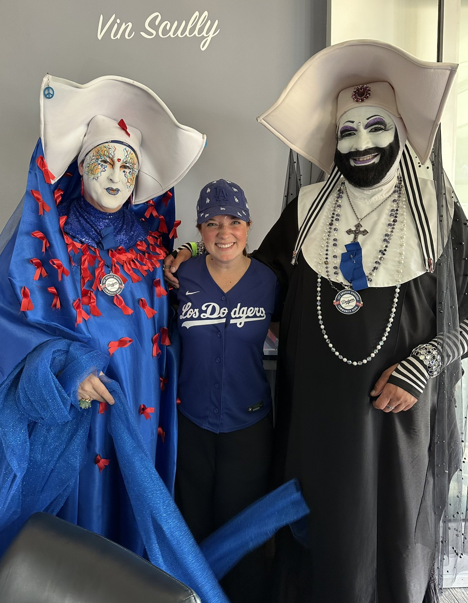 Lindsey P. Horvath on X: Congratulations to the Sisters of Perpetual  Indulgence on your honor tonight at Dodger's Pride Night. Your commitment  to service and our Catholic values inspires me 🙏🏼 Now