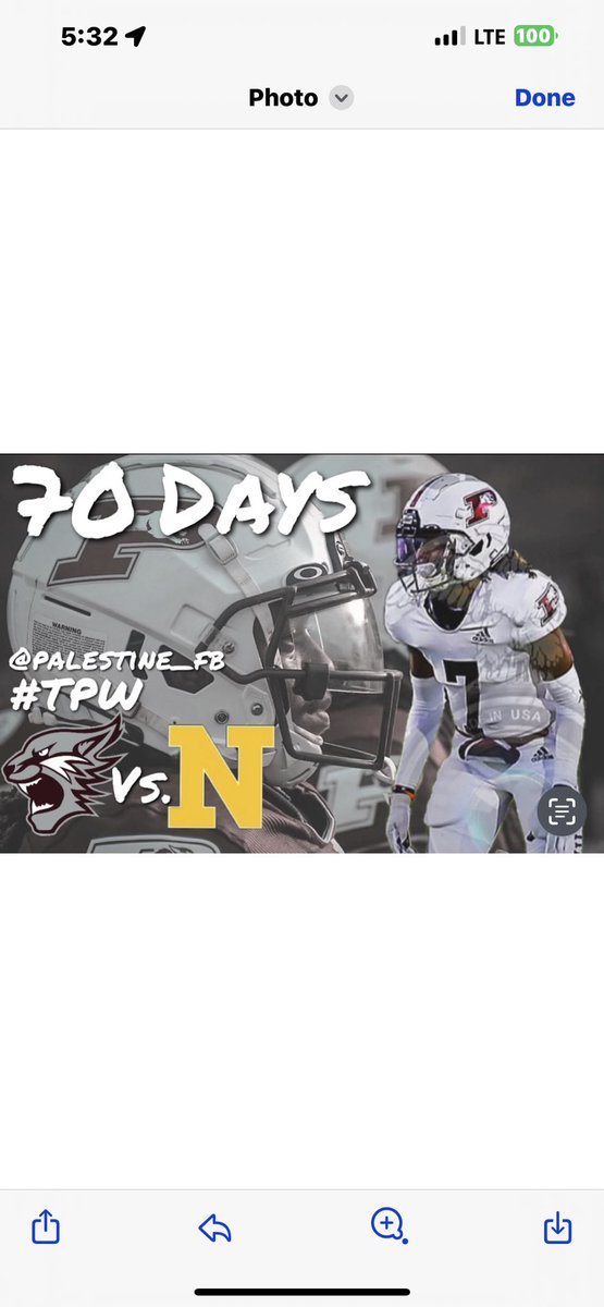 70 DAYS AND COUNTING!!! #palestnetx #palestine_isd #wildcatnation