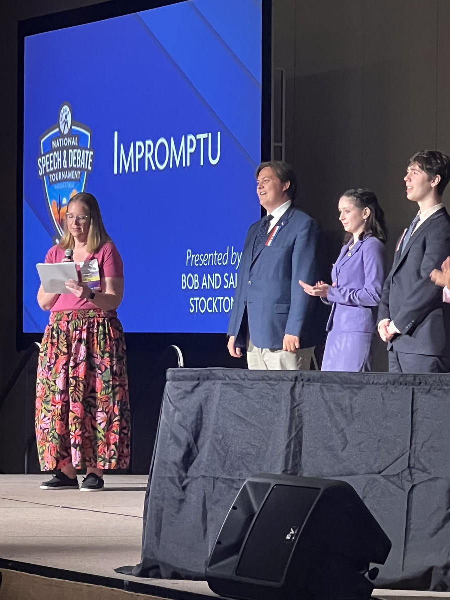 We are incredibly proud of our teammate <a href="/ThatJackMan/">Jack Hinrichs</a> for placing 4th in the nation in Impromptu! Way to go! Couldn’t be prouder!