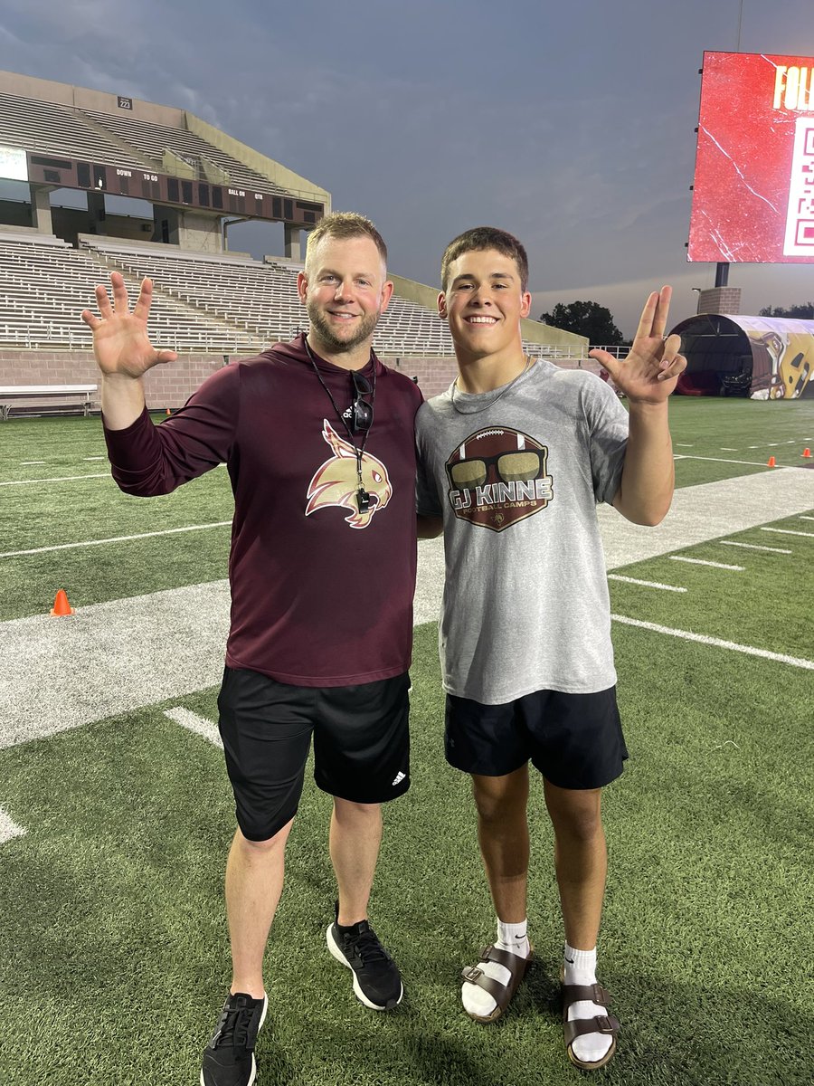 Great camp at Texas State tonight!
