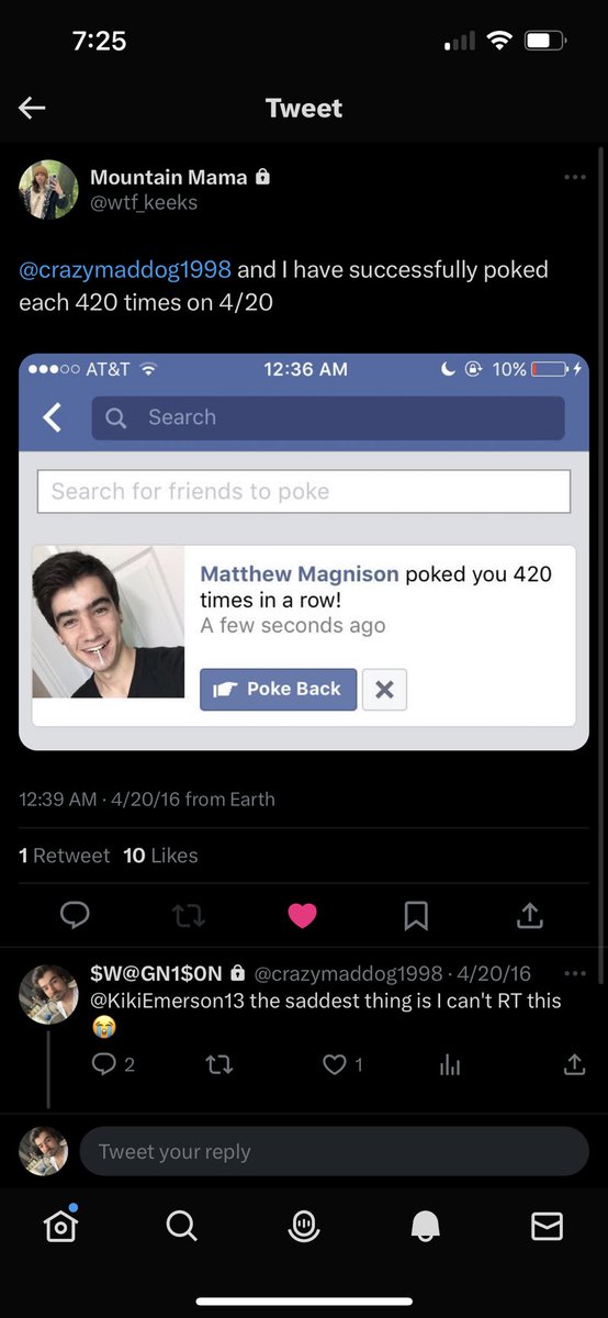 crazymaddog1998's tweet photo. I have some questions as to why this 2016 tweet was just now liked 😂😂😂 @wtf_keeks https://t.co/GfYXxL1hJG
