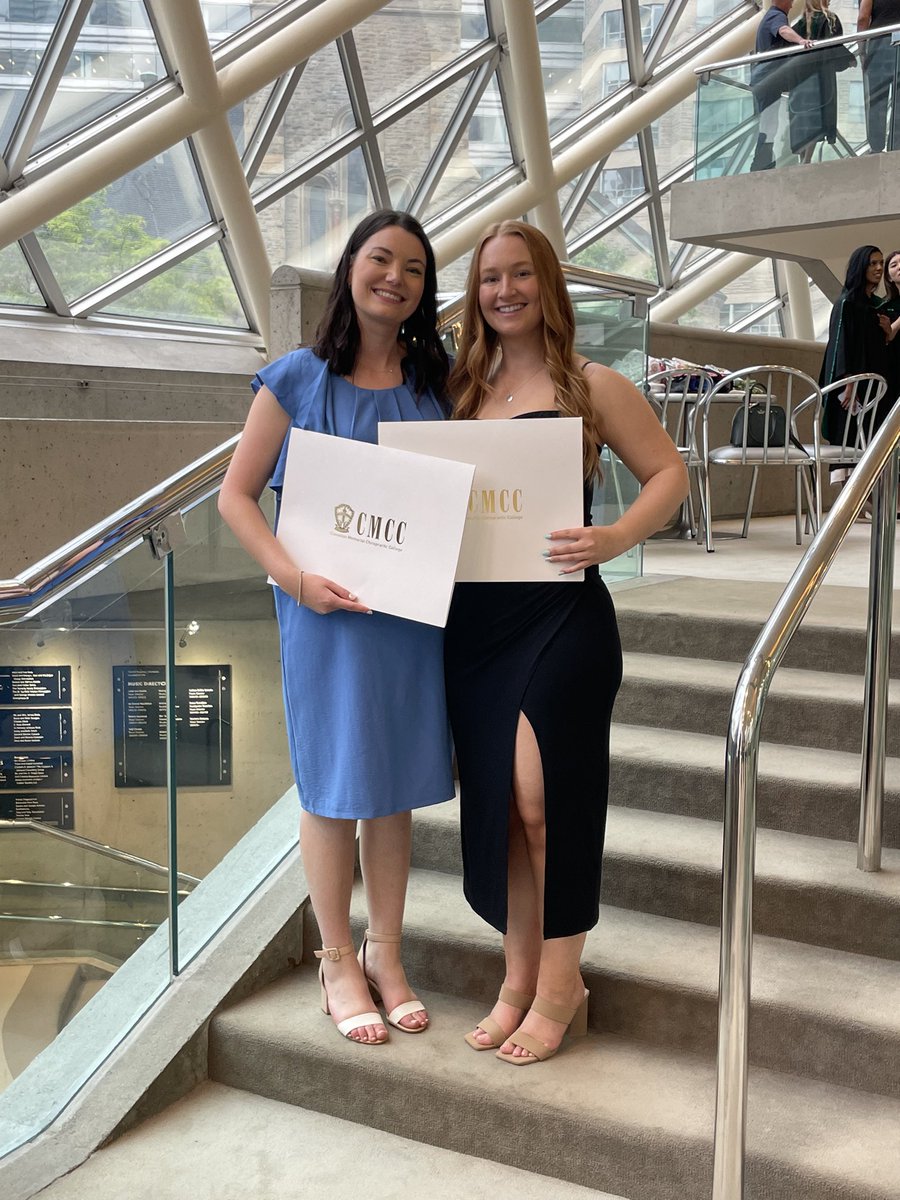 A huge congratulations to @RCDSB <a href="/renfrewraiders/">Renfrew Collegiate</a> alums Dr. Kauri Dahl and Dr. Sage Melville on their graduation from the Canadian Memorial Chiropractic College today! Such an amazing accomplishment from two extremely dedicated local healthcare providers! #soproud💙