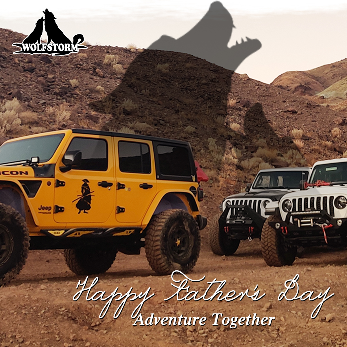 Adventure Together with Dad! 
Happy Father's Day. Gift cards are available now.  

💻 wolfstorm.com

#FathersDay #Jeep #Jeepers #JeepWave #JeepLife #OffRoad