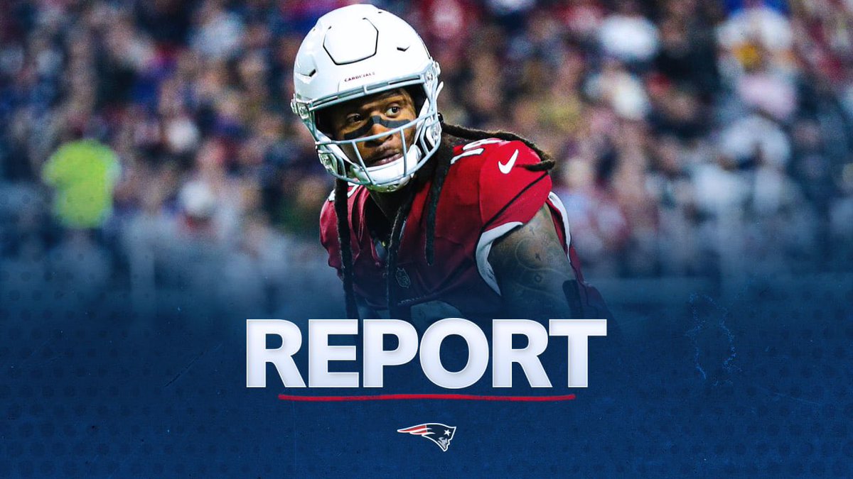 BREAKING: Per source, the holdup on DeAndre Hopkins finalizing  his two-year deal with the #Patriots at this stage is their refusal to add incentives to the deal, matching what the #Titans offered.

I’m told Hopkins is using TEN as leverage for an inevitable Patriots deal. 

#NFL