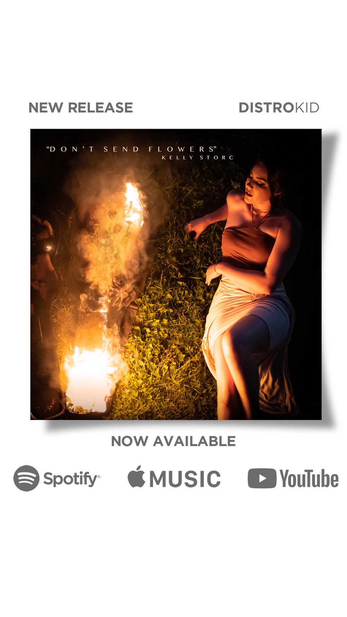 KellyStorc's tweet photo. Hey everyone, still don't really know how Twitter works... but I'm SO excited to share with you today, my debut single, "Don't Send Flowers!" 🌹I garauntee, you'll want to send it to that no-good ex of yours.👌 https://t.co/QEkVUyoi5S