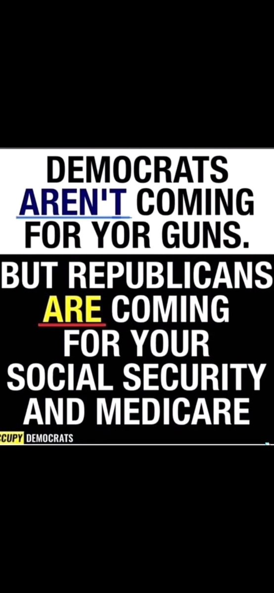 PamBaker1414's tweet photo. You better believe it! If not for President Biden..Kevin McCarthy had it on his agenda! President Biden was planning on a Veto, so Kevin backed off! If Republicans get all the power in 2024, kiss your SS & Medicare good-bye! McCathy has opening telling us his plan!#VoteStrong💙 https://t.co/8KJrXzkb7I
