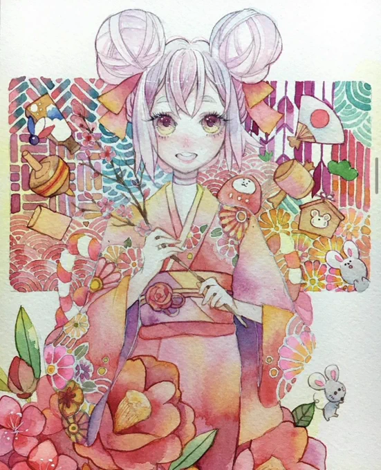 #あなたのぴんく色の作品を見せてください ピンクも大好き!!!