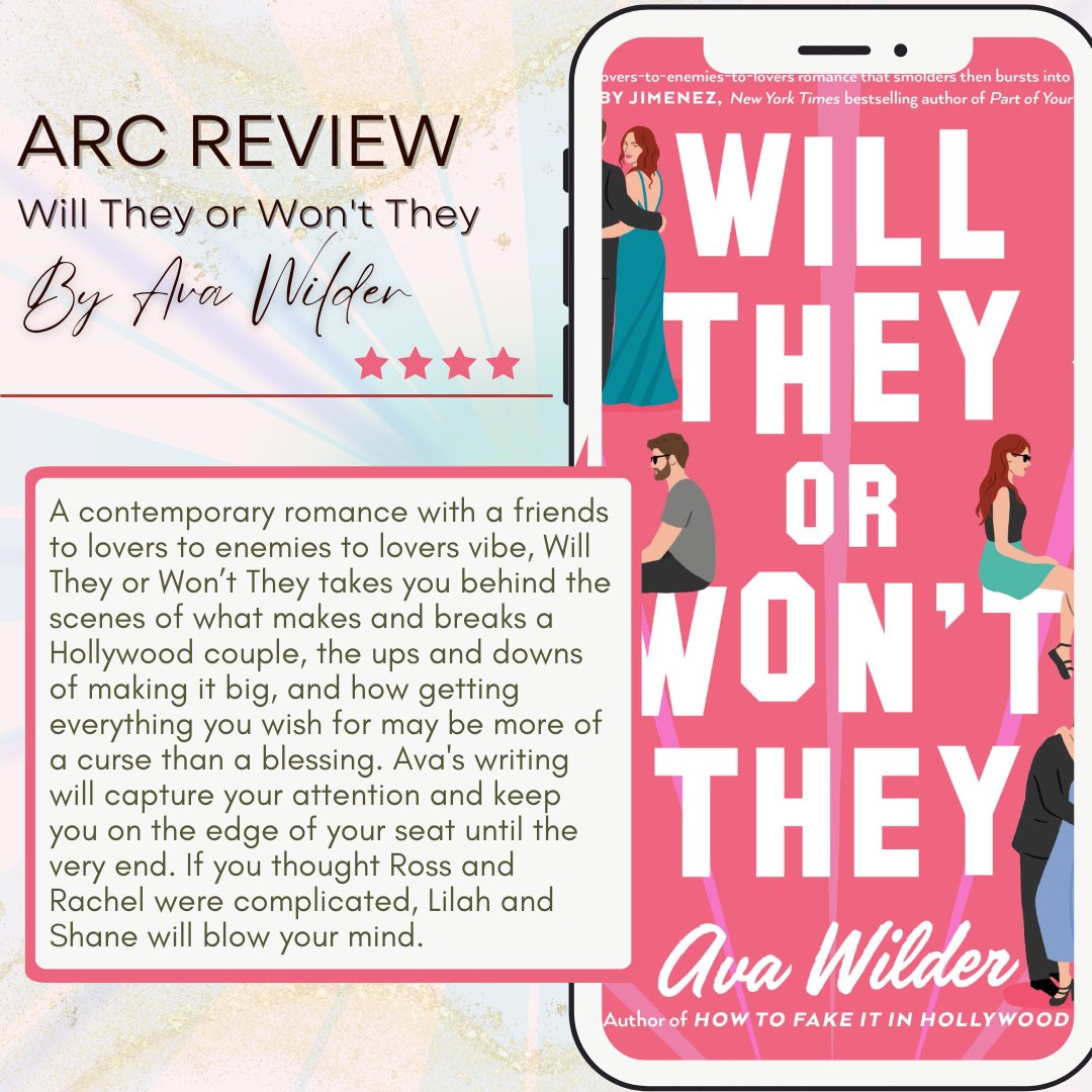 Will They or Won’t They capture your attention and keep you on the edge of your seat until the very end. If you thought Ross and Rachel were complicated, Lilah and Shane will blow your mind.

romcombc.com/book/will-they…

#enemiestolovers #celebrityromance #BookTwitter #romancebooks