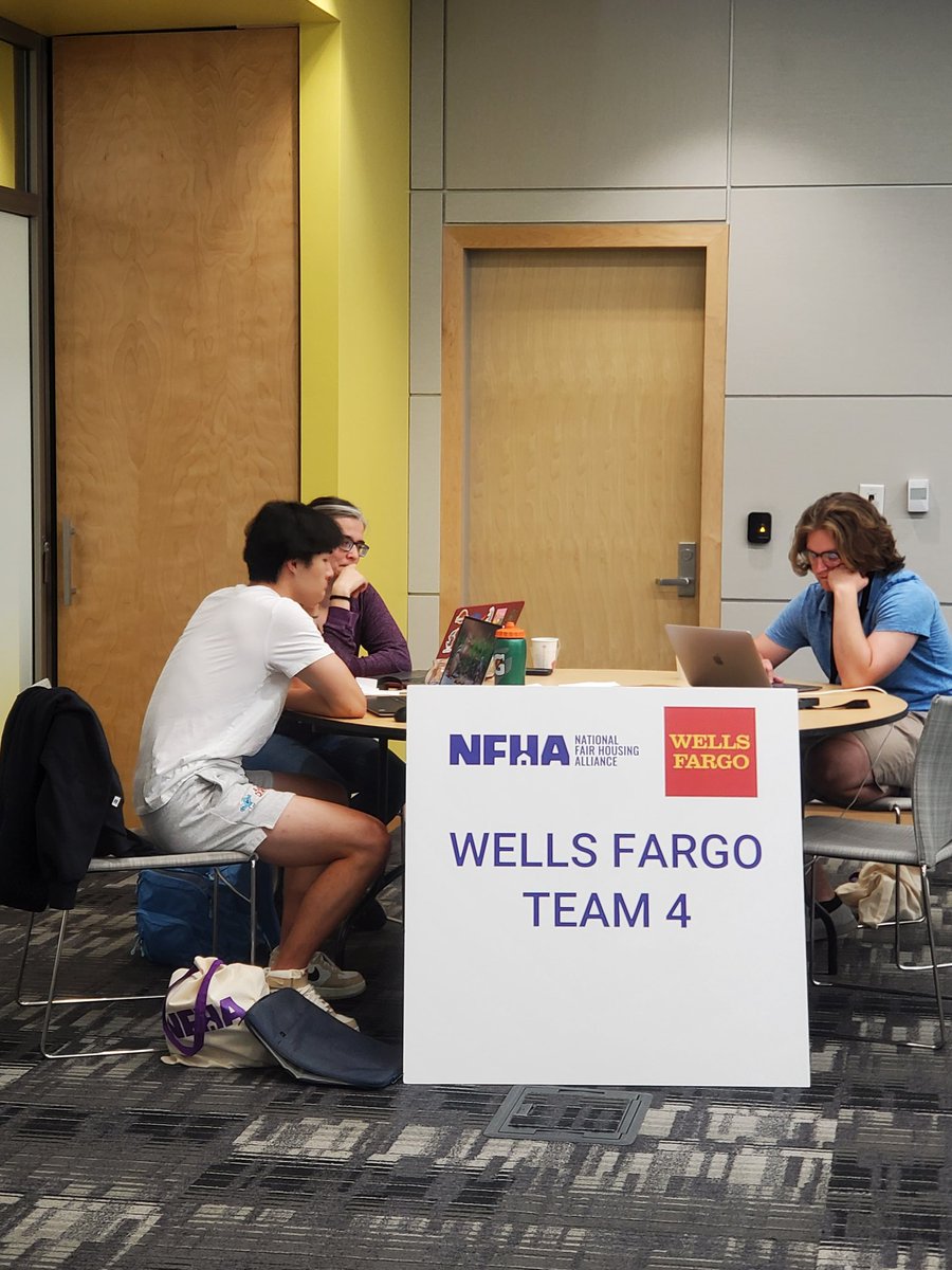 Working to put an end to #AppraisalBias!  @natfairhouse’s first-ever #hackathon has started to tackle this issue using algorithmic solutions. 
#TEHackathon23 #techforgood #FairHousing #FairLending #FHAct55