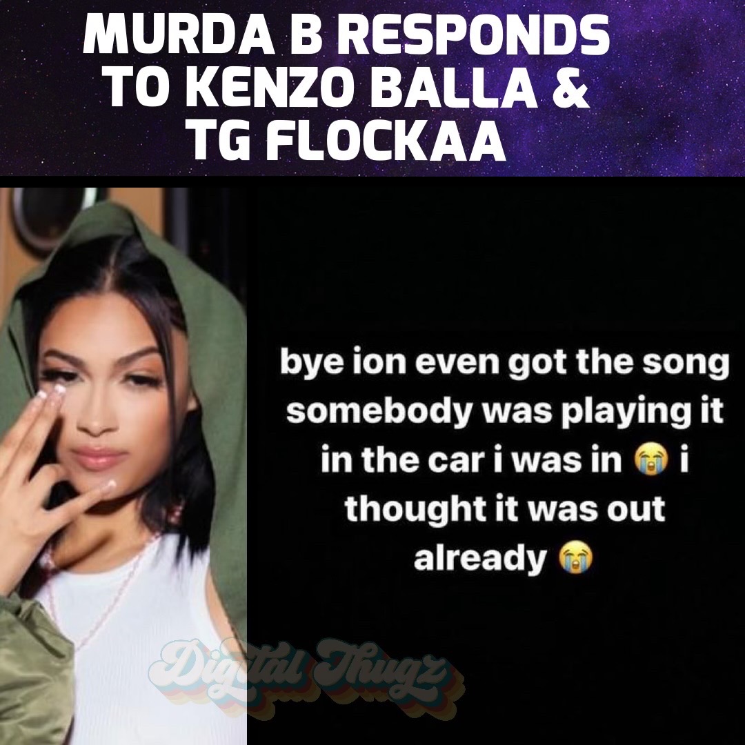 #MurdaB Finally Responds to #KyleRichh #Kenzoballa & #TgFlockaa ‼️‼️

#Bronxdrill #nydrill #Kayflock #icespice
#DDOSAMA #PLEASEDONTLACK #nychiphopnews #Hiphopnews #dthang #MurdaB #KenzoB #Digitalthugz #Sugarhillddot #pphilms