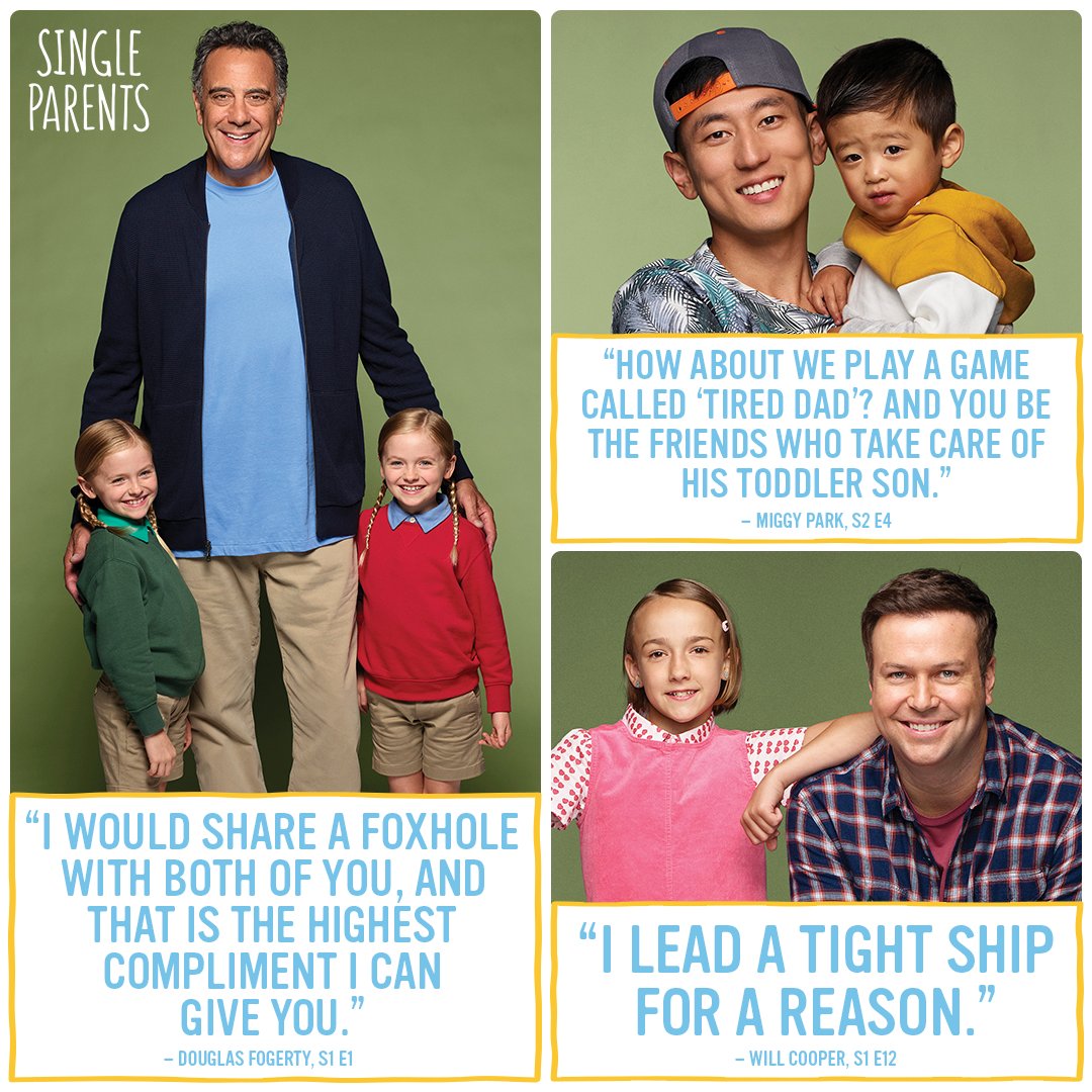 Single Dad? More like Super Dad! Happy #FathersDay to all the single dads out there. Stream #SingleParents on @Hulu hulu.com/single-parents