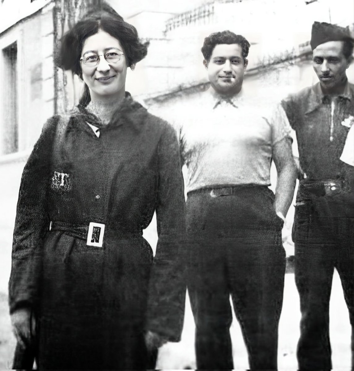 Simone Weil; philosopher and activist (1909-1943).
