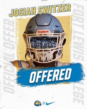 Switzer_88's tweet photo. After a great conversation with @CoachDeMartini I’m blessed to have received my first offer to play college football at Fort Lewis! @chandler_wolves @GarretsonRick @CoachAnderson_1 https://t.co/hiXAoko7mD
