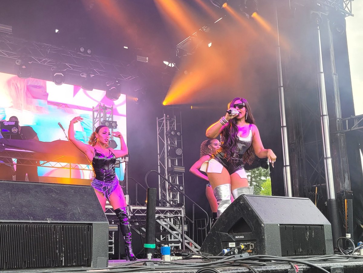 The QUEEN <a href="/ashanti/">ASHANTI</a> is here! #SMF2023