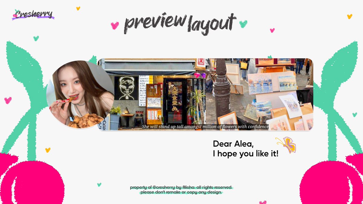 [Help RT]

Dalam rangka mensiv aku yang ke-10 sama pacarku *,ahing. 
Aku mau adain mini giveaway dengan hadiah 5 layout moodie sub dari kak <a href="/cresherry/">Alisha</a> untuk 5 orang pemenang (masing" 1) 
Syarat dan ketentuannya cek alt foto ini ya 🫶

End 18 juni 2023, pukul 08.00 wib